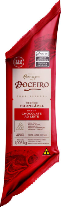 Recheio Doceiro Profissional Forneável Sabor Chocolate ao Leite 1,005kg