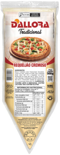 Requeijão Cremoso D’Allora Tradicional 500g