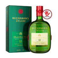 BUCHANANS WHISKY DELUXE 12 ANOS GARRAFA VIDRO 1 L