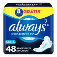 ABS.ALWAYS NOITE SECA C/ABAS 48 UN