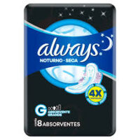 ABS.ALWAYS NOITE SECA C/ABAS 8 UN