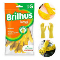 BRILHUS LUVA MULTIUSO G LATEX