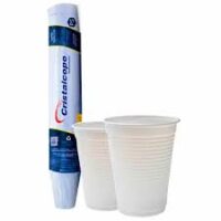COPO DESCART. TRANSPAR. CRISTALCOPO 300 ML C/ 100 UN.