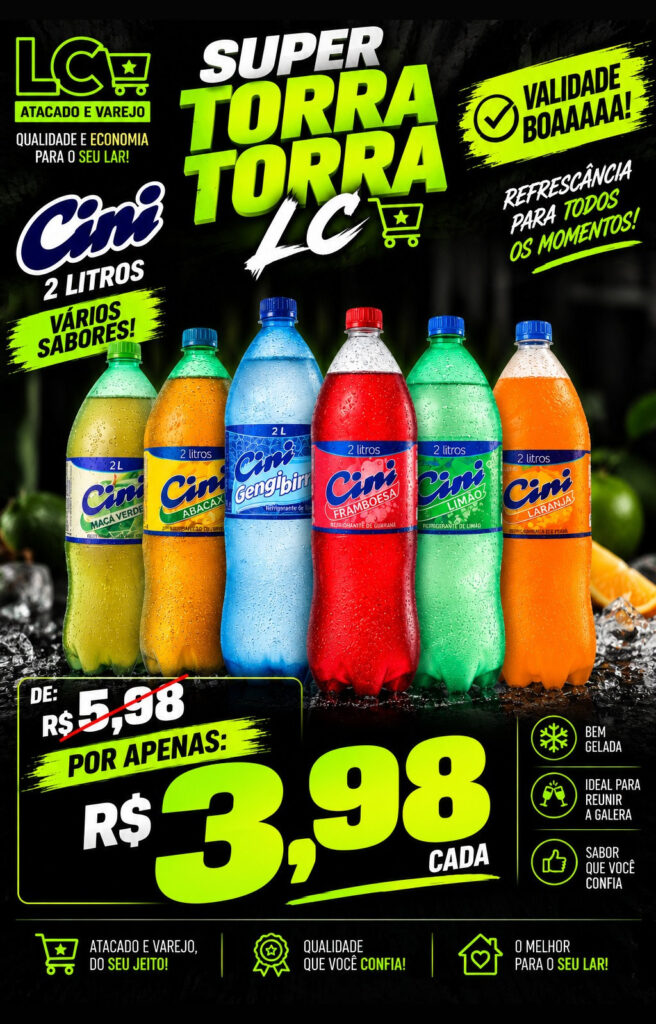 Super Torra Torra – Refrigerante Cini 2L